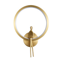 Lampa ścienna AMICI RING LED złota 27 cm Step into Design ST-B3607 gold