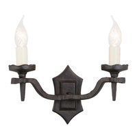 Kinkiet Rectory Czarne RY2B-BLACK Elstead Lighting