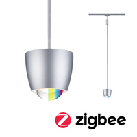 URail ZB Pendel Tyros RGBW 4,5W Chr m PAULMANN PL95682