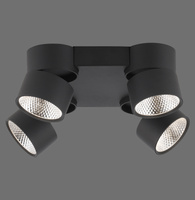 Lampa Sufitowa Czarny PURE-NOLA 003902-031717 Newgarden