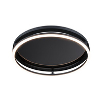 Plafoniera SPACEGLOW ONE LED 3D DIM RGB rainbow 38W 3900lm 3000-6500K pilot  230V czarny matowy / metal