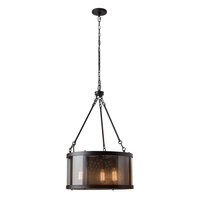Lampa wisząca Bluffton    Olejowany brąz FE-BLUFFTON-3P Elstead Lighting