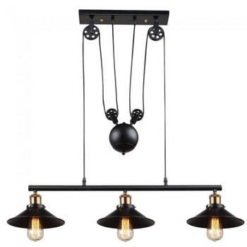 Industrialna LAMPA wisząca 3xE27 ULFN299 Unilight
