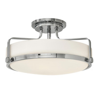 Średni półplafon Harper Polerowany chrom Polerowany chrom HK-HARPER-SFM-CM Elstead Lighting