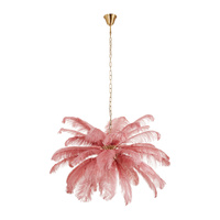 Lampa wisząca EMU pióra różowe 100 cm Step into Design ST-DN127 pink