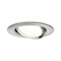 Oprawa do wbudowania NOVA COIN LED DIM wychylna GU10 max.35W 84mm 230V szczotkowane żelazo