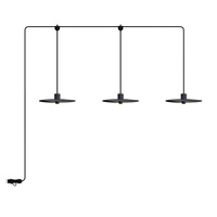 E-Snake EIVA przenośna lampa zewnętrzna IP65 z 3 źródłami światła z kloszami Creative cables BPSE3MDR20-PSE3EL02NESM04DDNER