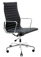Fotel biurowy AERON PRESTIGE PLUS chrom  - skóra naturalna, aluminium