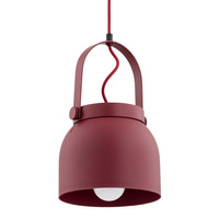 Lampa wisząca LOGAN czerwony E27 8282 Argon