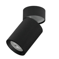 Ryflowana MOVE Spot GU10 – BLACK ULDL325 Unilight