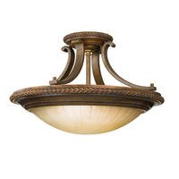 Półplafon Kelham Hall Florenckie złoto / Brytyjski brąz FE-KELHAM-HALL-SF Elstead Lighting