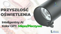 Reflektor AI Kolor GPT: Inteligentne Oświetlenie Mięso/Pieczywo ULTL401A UNILIGHT Biały