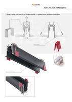 ALFA TRACK MAGNETIC EASYFIX 1m BK Azzardo AZ5676