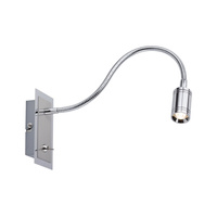 Oprawa ścienna ZYLINDRO LED z włącznikiem 2700K 1x3W 120lm 230V chrom
