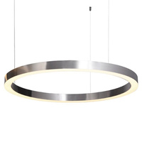 Lampa wisząca CIRCLE 80 LED nikiel szczotkowany 80 cm Step into Design ST-8848-80 nickel