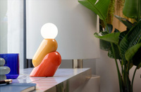 Ferroluce TATA C2820 lampa stołowa żółto-pomarańczowa