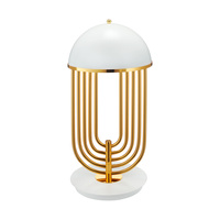 Lampa stołowa DOLCE VITA biało - złota Step into Design ST-1602 white