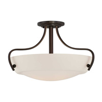 Półplafon Chantilly Brąz palladiański QZ-CHANTILLY-SF3 Elstead Lighting