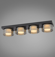 Lampa Sufitowa Czarny RIKA 003902-032206 Newgarden