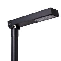 Oprawa masztowa nasadzana NORLYS ASKER HEAD 4342BL 3000K 19,5W DALI2 / NightDim Czarny