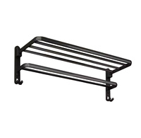 Półka prysznicowa SHP BILIA czarna