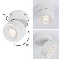 Downlight SPIRCLE broken DALI LED 12W 3000K/4000k/6500k 36° - biały matowy ULDL320DALI Unilight