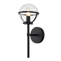 Kinkiet Hollis Czarny Czarne HK-HOLLIS1-C-BK-BATH Elstead Lighting