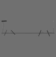 Lampa Wisząca Czarny PURE-TUTUA 003902-028712 Newgarden