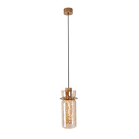 Maxlight p0602 lampa wisząca signature b amber glass