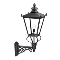 Latarnia naścienna Wilmslow Czarne WSLB1-BLACK Elstead Lighting