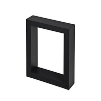 Nowoczesny słupek ogrodowy Norlys HELLVIK 2400BL 55cm 3000K IP65 Czarny