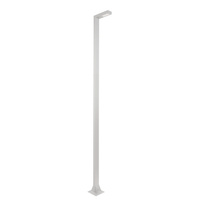 Lampa parkowa NORLYS ASKER POLE PRO 5223AL 300cm 4000K DALI2 / NightDim Aluminium