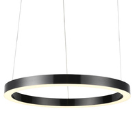 Lampa wisząca CIRCLE 100 LED tytanowa 100 cm Step into Design ST-8848-100 black