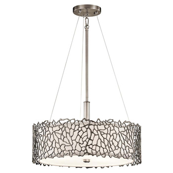 Lampa wisząca Silver Coral Klasyczny pewter KL-SILVER-CORAL-P-A Elstead Lighting