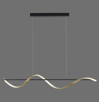 Lampa Wisząca Matowy mosiądz/antracyt Q-SWING 003902-028724 Newgarden