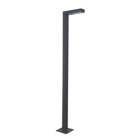 Lampa parkowa NORLYS ASKER POLE PRO 5168GR 216cm 4000K DALI2 / NightDim Grafitowy
