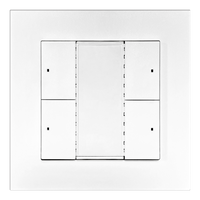 Wielofunkcyjny panel ścienny DALI-2 z niezależnym zasilaniem, 4-klawiszowy przycisk SR-2422K4-WSK-PRO Sunricher