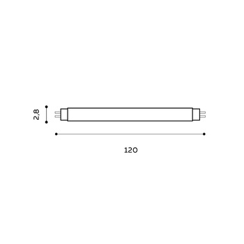 AZZARDO LED 18W G13 6400K LL313181 Azzardo AZ1156
