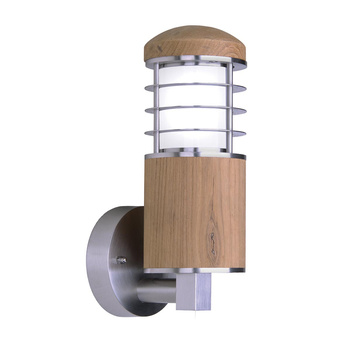 Kinkiet Poole   Drewno tekowe / Stal nierdzewna GZ-POOLE-W Elstead Lighting