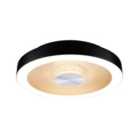 Plafoniera VOLEA 18W DIM 320MM 2120lm 3000K IP44 230V czarny / złoty / tworzywo sztuczne