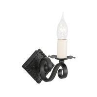 Kinkiet Rectory Czarne RY1A-BLACK Elstead Lighting