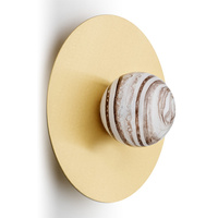 Kinkiet PIAVA biało-brązowy E14 8449 Argon