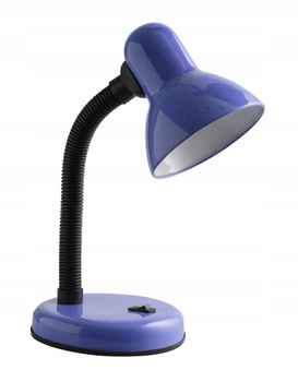 Lampka biurkowa GRIO, E27, max. 40W niebieska GT-LB-RIOE27-40 Unilight