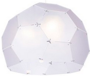 Lampa wisząca DOME półtransparentna 80 cm Step into Design ST-4001