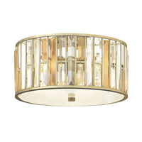 Plafon Gemma Płatki srebra Płatki srebra HK-GEMMA-F-SL Elstead Lighting