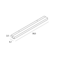 Kinkiet TRIO 7W, CHROM, IP44, 4000K W0408D MAXLIGHT