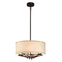 Lampa wisząca Taiko    Stary brąz TAIKO-3P Elstead Lighting