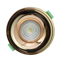 Oczka Downlight Designerskie GU10 RAMPURI Złoty francuski