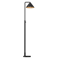 Lampa podłogowa Remyck - 1 źródło światła - Matowa czerń Elstead Lighting ALM-REMYCK-FL-BK