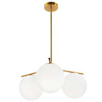 Lampa wisząca VENUS-3 mosiądz 60 cm  Step into Design ST-5026-3 brass